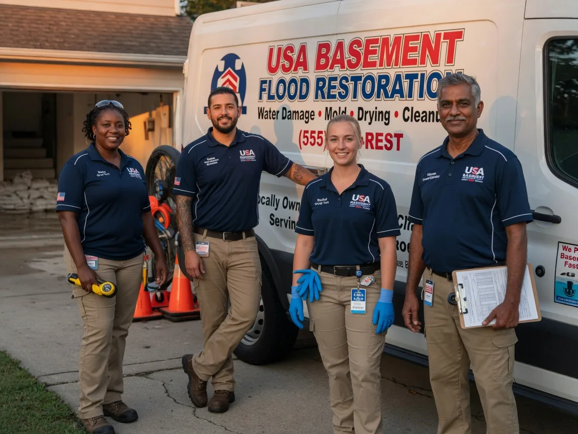 Basement Flood Cleanup company in Stonington, IL
