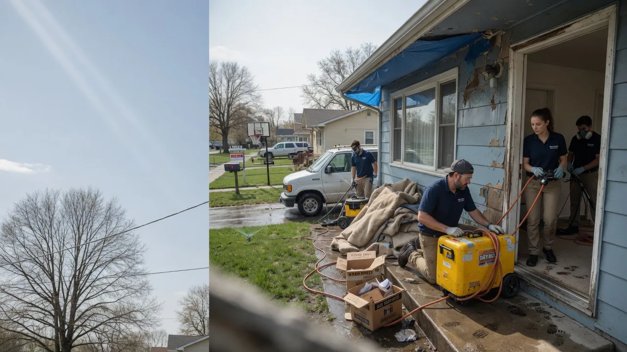 Basement Flood Cleanup in Stonington, IL near me
